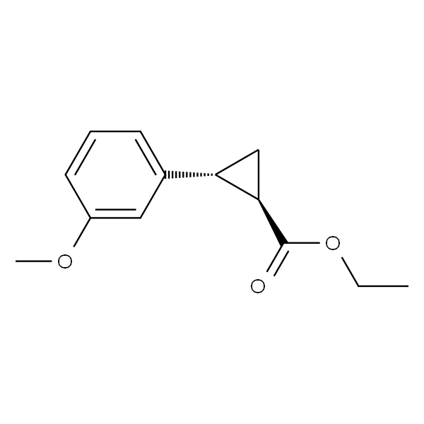 trans-ethyl-2-(3-methoxyphenyl)cyclopropane-1-carboxylate