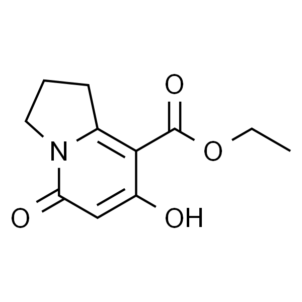Ethyl 7-hydroxy-5-oxo-1,2,3,5-tetrahydroindolizine-8-carboxylate