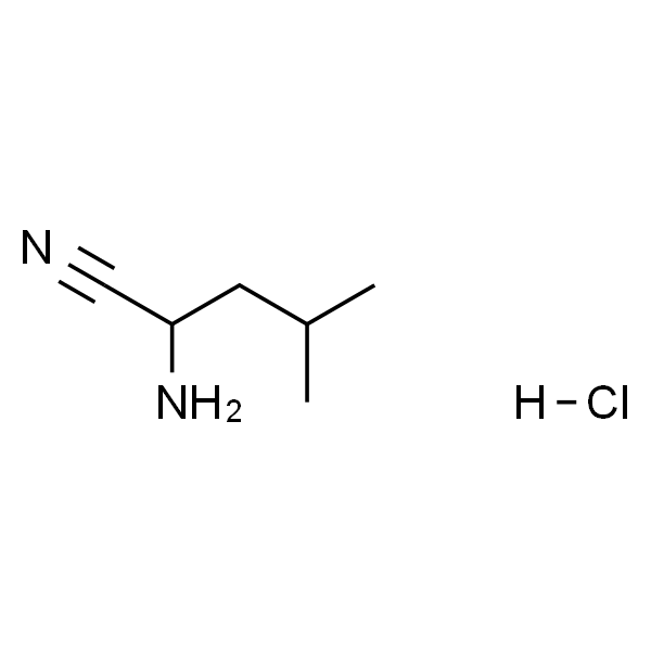 2-Amino-4-methylpentanenitrile Hydrochloride