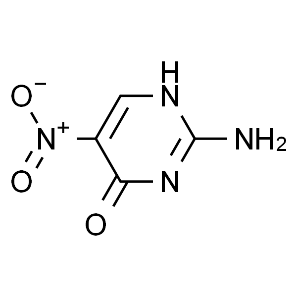 2-amino-5-nitropyrimidin-4(3H)-one