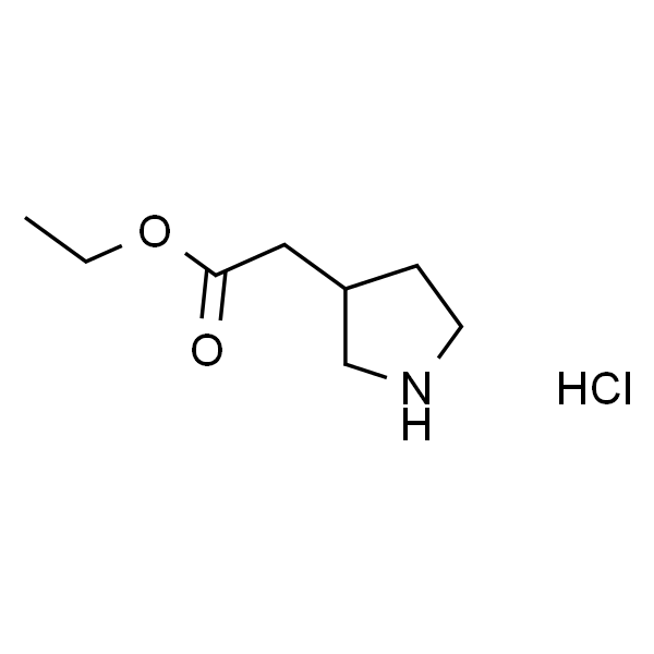 Ethyl 2-(pyrrolidin-3-yl)acetate hydrochloride