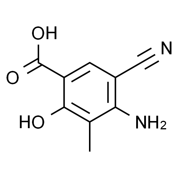 4-Amino-5-cyano-2-hydroxy-3-methylbenzoic acid