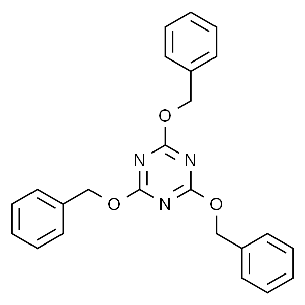 2,4,6-tris(phenylmethoxy)-1,3,5-triazine