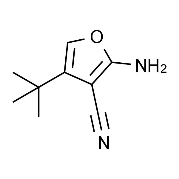 2-Amino-4-tert-butyl-3-furonitrile
