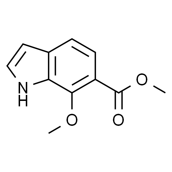 1H-Indole-6-carboxylic acid, 7-Methoxy-, Methyl ester