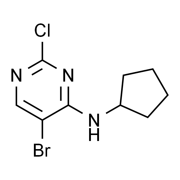 5-broMo-2-chloro-N-cyclopentylpyriMidin-4-aMine