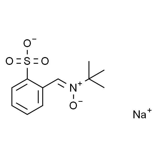 Benzenesulfonic acid,2-[[(1,1-dimethylethyl)oxidoimino]methyl]-, sodium salt (1:1)