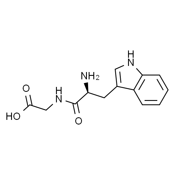 (S)-2-(2-Amino-3-(1H-indol-3-yl)propanamido)acetic acid