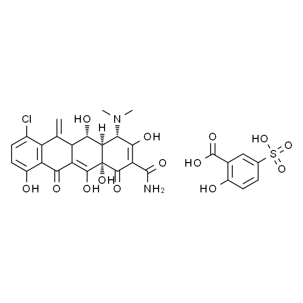 Meclocycline Sulfosalicylate Salt