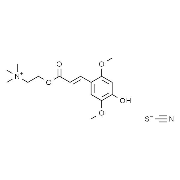 Sinapine (thiocyanate)