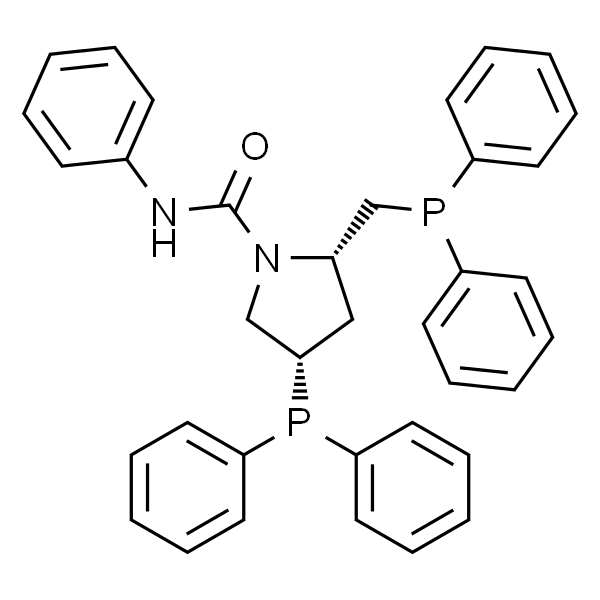 (2S,4S)-4-(Diphenylphosphino)-2-[(diphenylphosphino)methyl]-N-phenyl-1-pyrrolidinecarboxamide