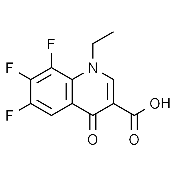1-Ethyl-6,7,8-trifluoro-1,4-dihydro-4-oxo-2-quinolinecarboxylic acid
