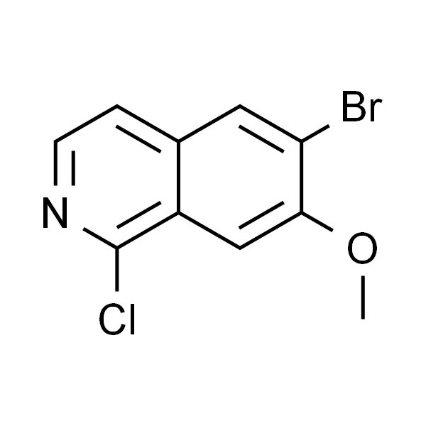 6-Bromo-1-chloro-7-methoxyisoquinoline