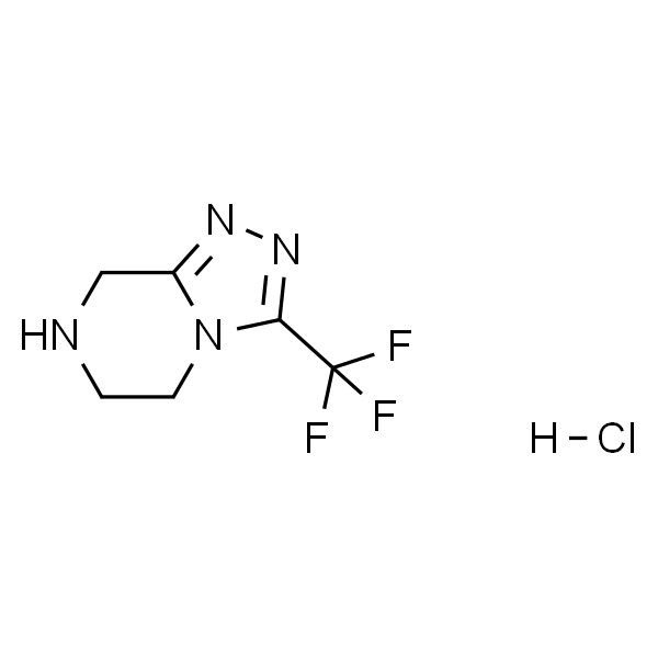 3-(Trifluoromethyl)-5,6,7,8-tetrahydro-[1,2,4]triazolo[4,3-a]pyrazine hydrochloride