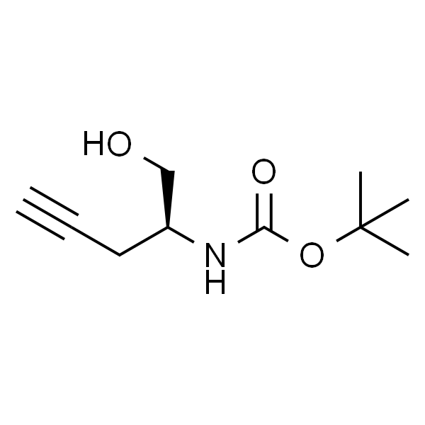 Carbamic acid, [(1S)-1-(hydroxymethyl)-3-butynyl]-, 1,1-dimethylethyl ester