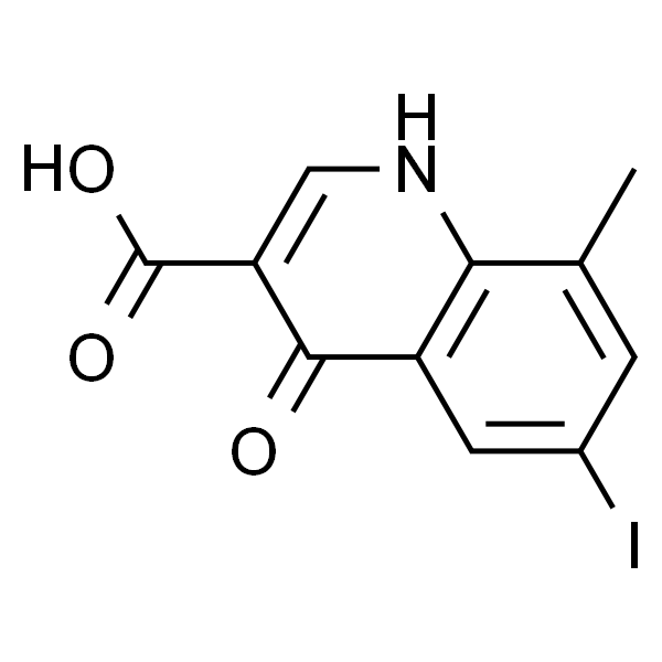6-Iodo-8-methyl-4-oxo-1,4-dihydroquinoline-3-carboxylic acid