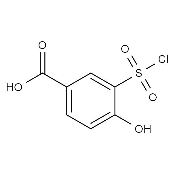 3-(Chlorosulfonyl)-4-hydroxybenzoic acid
