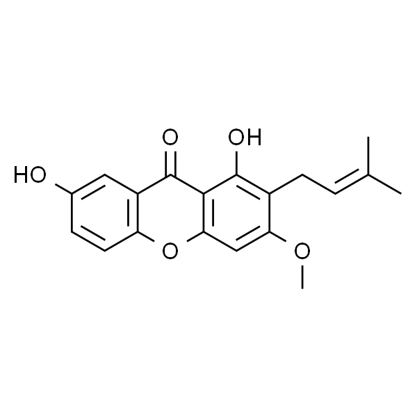 1,7-Dihydroxy-3-methoxy-2-prenylxanthone