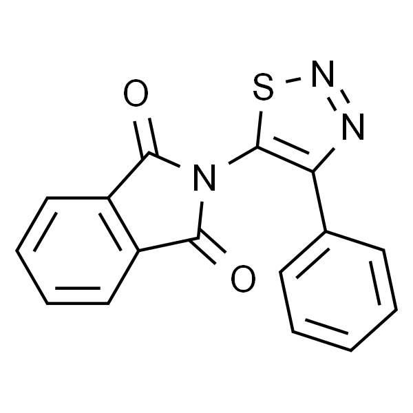 2-(4-Phenyl-1,2,3-thiadiazol-5-yl)isoindoline-1,3-dione