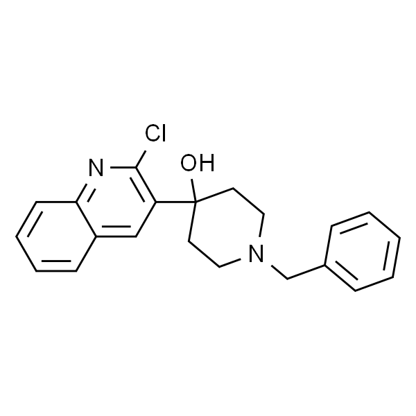 3-(1-Benzyl-4-hydroxypiperidin-4-yl)-2-chloroquinoline