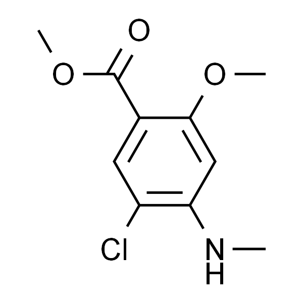 METHYL 5-CHLORO-2-METHOXY-4-METHYLAMINOBENZOATE