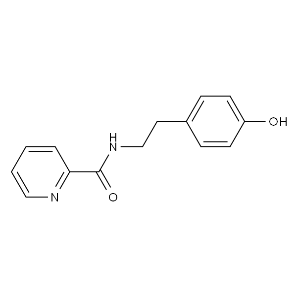 N-[2-(4-hydroxyphenyl)ethyl]pyridine-2-carboxamide