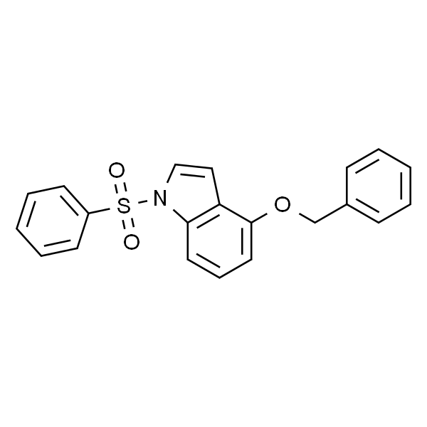 4-(Benzyloxy)-1-(phenylsulfonyl)-1H-indole
