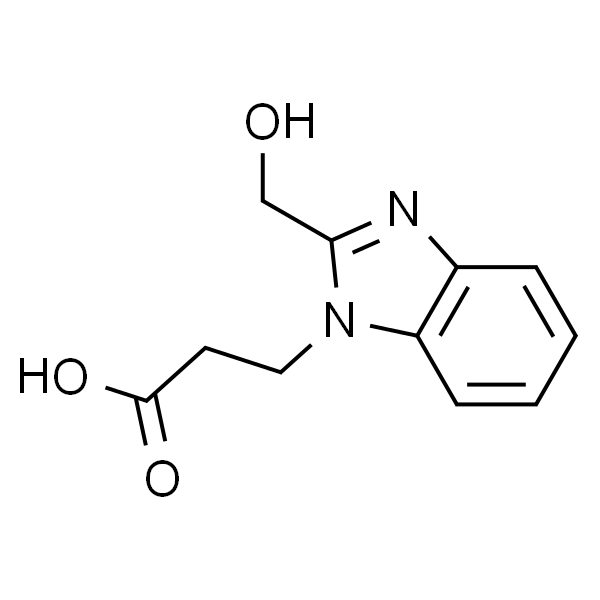 2-(Hydroxymethyl)-1H-benzimidazole-1-propanoic acid