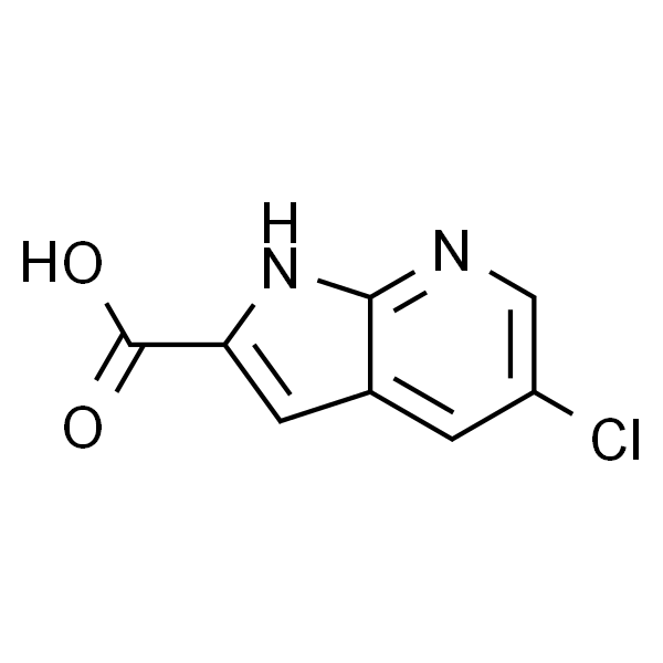 1H-Pyrrolo[2,3-b]pyridine-2-carboxylic acid, 5-chloro-