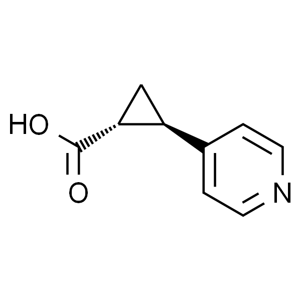 trans-2-(pyridin-4-yl)cyclopropane-1-carboxylic acid