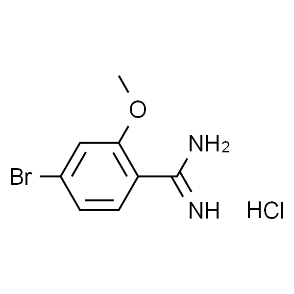 4-BROMO-2-METHOXY-BENZAMIDINE HYDROCHLORIDE
