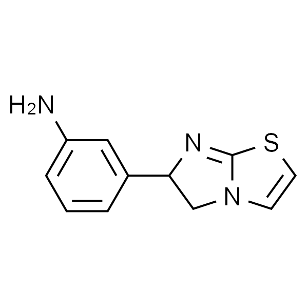 3-(5，6-Dihydroimidazo[2，1-b]thiazol-6-yl)aniline