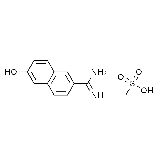 6-Amidino-2-naphthol Methanesulfonate