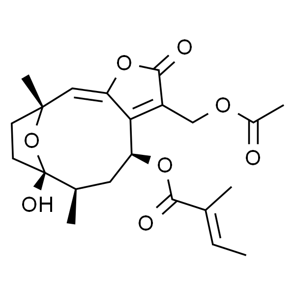 8α-Tigloyloxyhirsutinolide 13-O-acetate