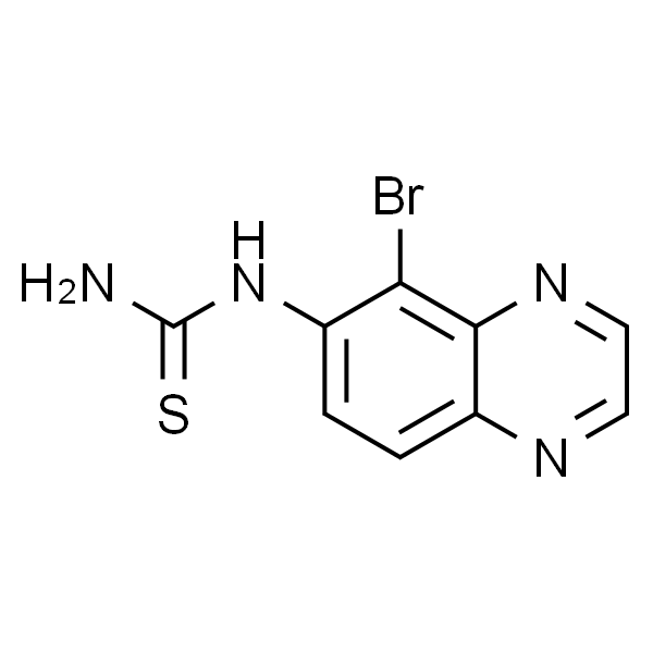 1-(5-Bromoquinoxalin-6-yl)thiourea