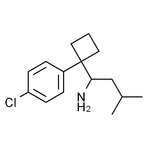1-[1-(4-Chlorophenyl)cyclobutyl]-3-methyl-1-butylamine