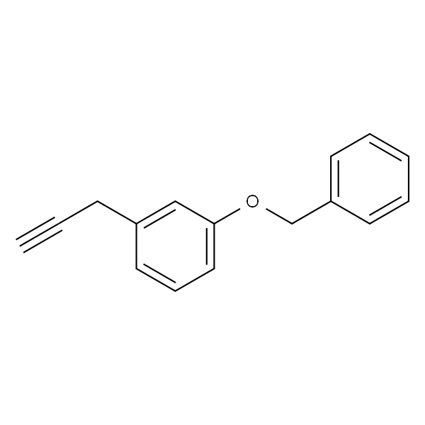 Benzene, 1-(phenylmethoxy)-3-(2-propyn-1-yl)-