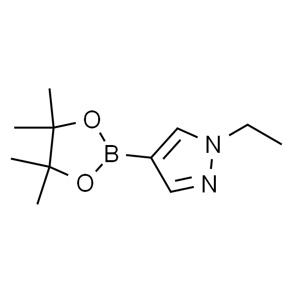 1-Ethyl-4-(4，4，5，5-tetramethyl-1，3，2-dioxaborolan-2-yl)-1H-pyrazole