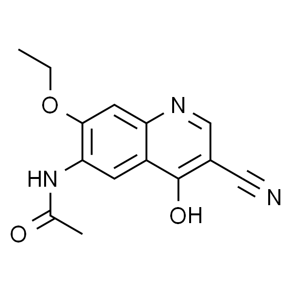 Acetamide, N-(3-cyano-7-ethoxy-4-hydroxy-6-quinolinyl)-