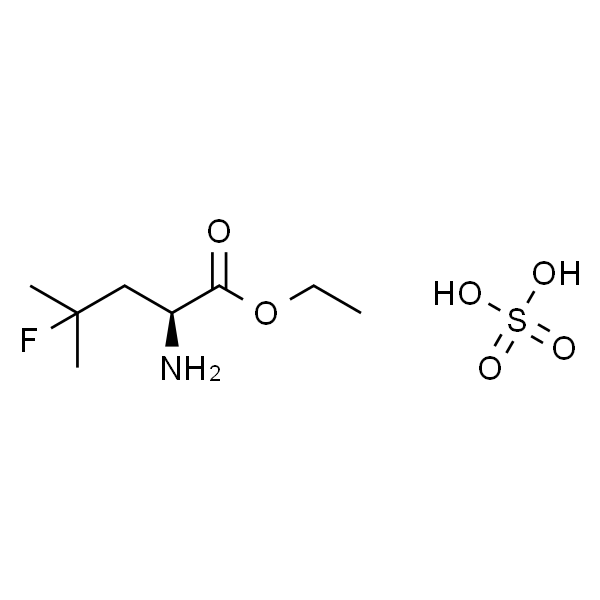 L-Leucine, 4-fluoro-, ethyl ester, sulfate (1:1)