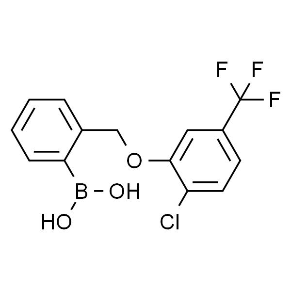 (2-((2-Chloro-5-(trifluoromethyl)phenoxy)methyl)phenyl)boronic acid