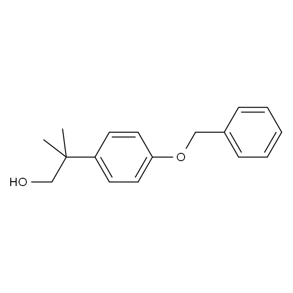 2-(4-(benzyloxy)phenyl)-2-methylpropan-1-ol