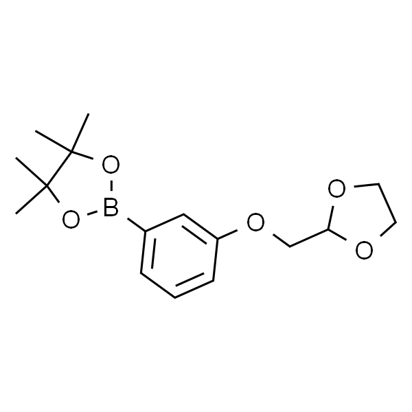 2-[3-([1,3]DIOXOLAN-2-YLMETHOXY)-PHENYL]-4,4,5,5-TETRAMETHYL-[1,3,2]DIOXABOROLANE