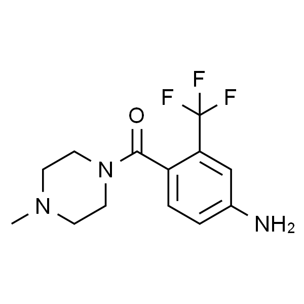 [4-Amino-2-(trifluoromethyl)phenyl](4-methyl-1-piperazinyl)methanone