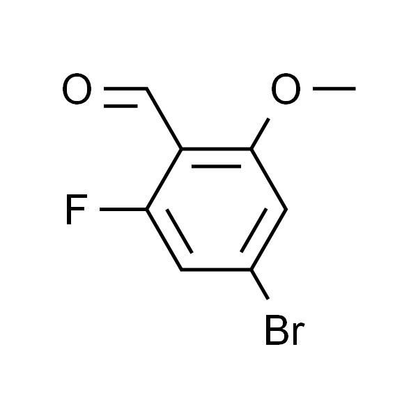 4-Bromo-2-fluoro-6-methoxybenzaldehyde