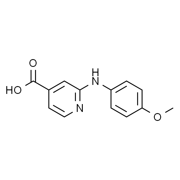 2-((4-Methoxyphenyl)amino)isonicotinic acid
