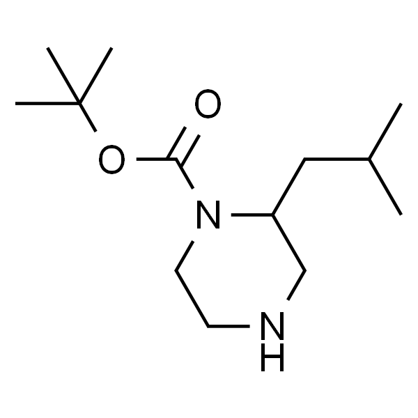 tert-Butyl 2-isobutylpiperazine-1-carboxylate