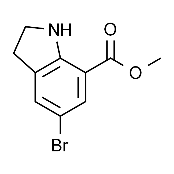 Methyl 5-bromoindoline-7-carboxylate