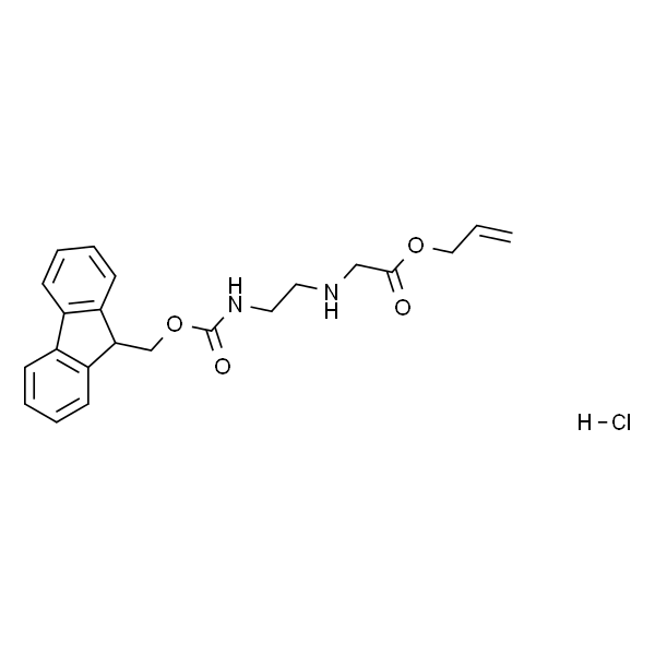 Allyl 2-((2-((((9H-fluoren-9-yl)methoxy)carbonyl)amino)ethyl)amino)acetate hydrochloride
