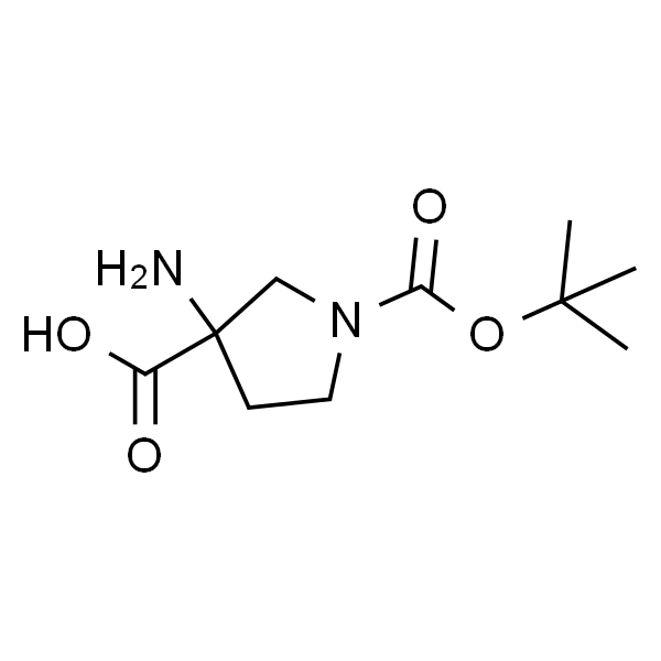 3-Amino-1-(tert-butoxycarbonyl)pyrrolidine-3-carboxylic acid